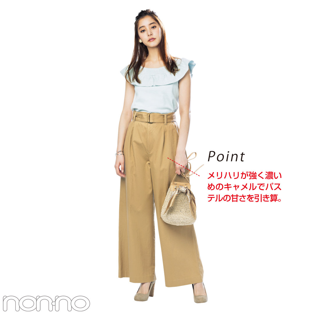 「パステルなのに大人っぽい」の正解コーデはコレ!ブルゾンちえみ登場【ギャップコーデこそおしゃれ!④】_1_3