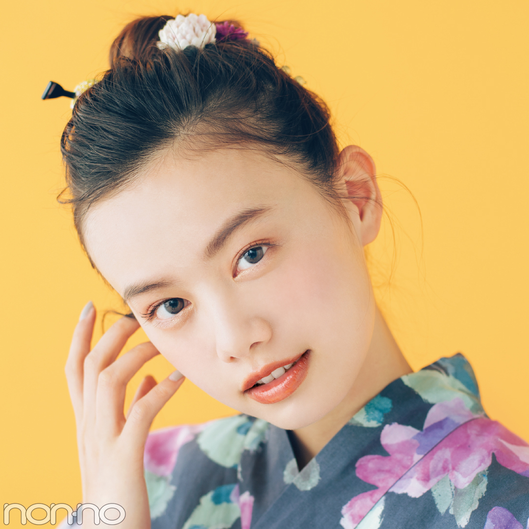 ゆかたの髪型・ロングの華やか&簡単おだんご【ゆかたの着付けと髪型】_1_2