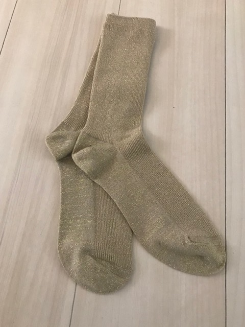ゴールド リブラメソックス 23-25センチ