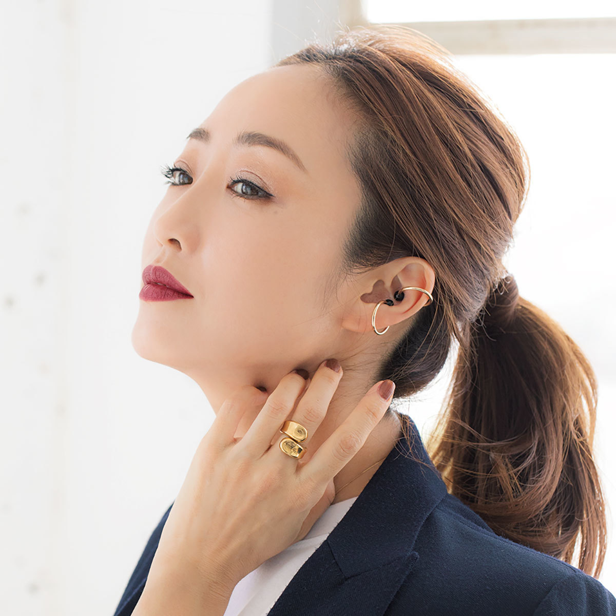 神崎恵_2019年秋冬新色メイク2