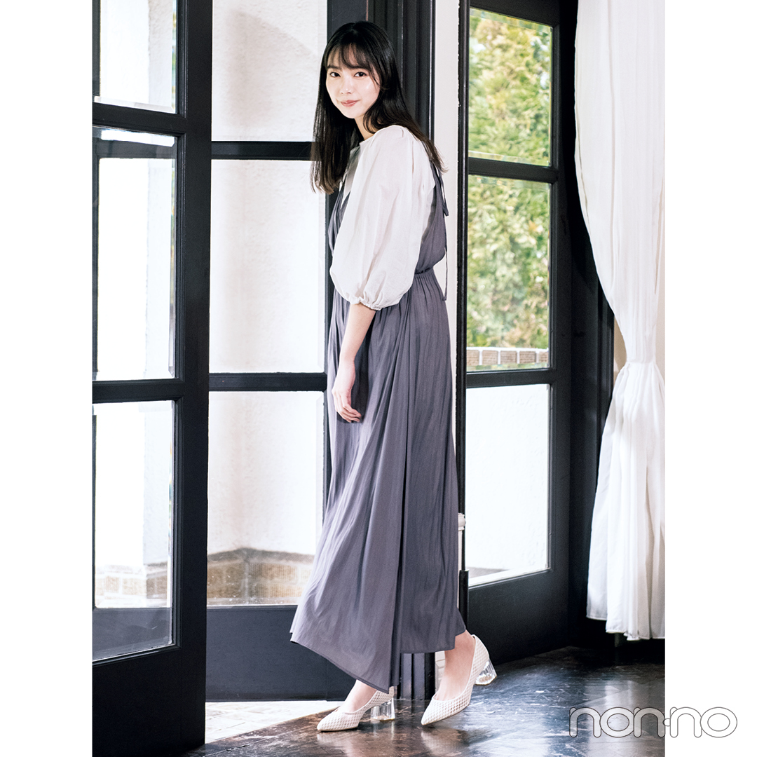 【スニーカーじゃない日のムード出し靴】メッシュパンプス_1_3