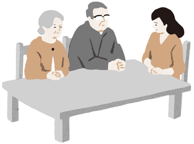 親が元気なうちに、早めに話し合い、対策を