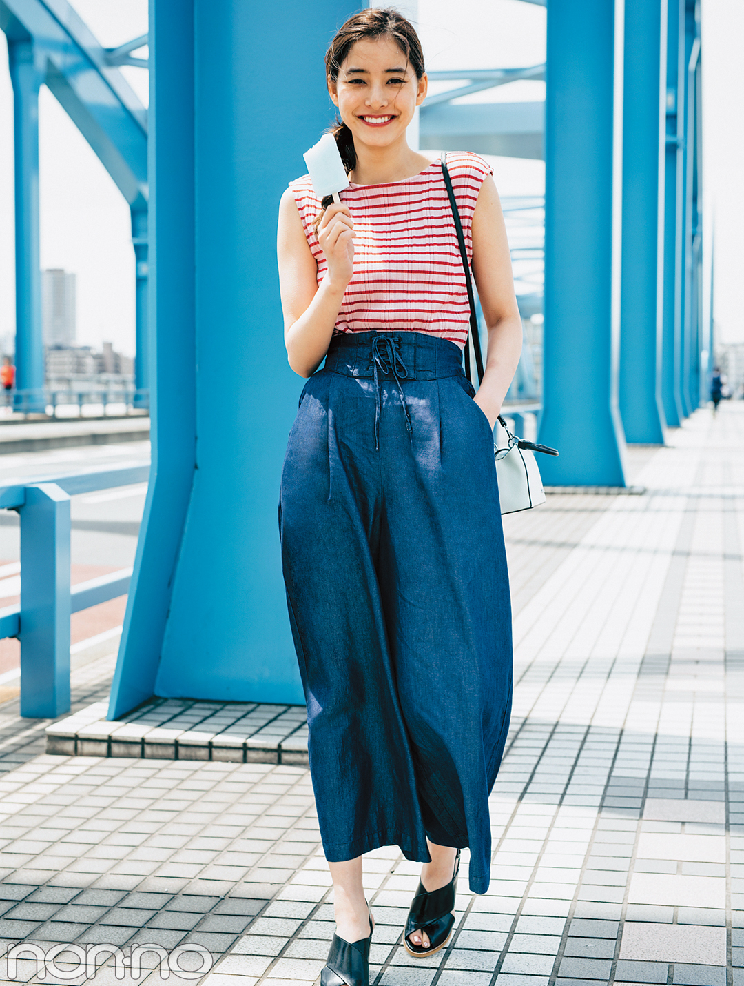 スタイルUPポイントつき★ワイドデニムの大人気コーデ夏Ver.3選_1_4