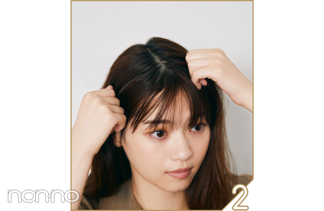 西野七瀬のトップス×盛れるヘアアレカット2-4