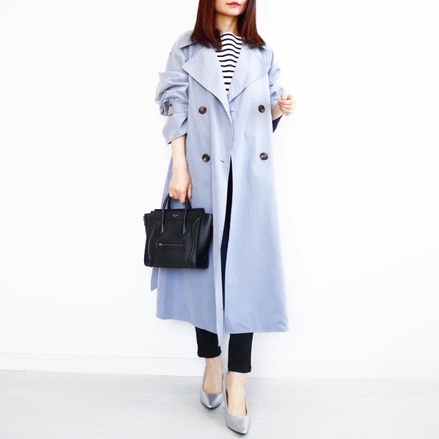 カラートレンチをプチプラで Tomomiyuの毎日コーデ ファッション誌marisol マリソル Online 40代をもっとキレイに 女っぷり上々