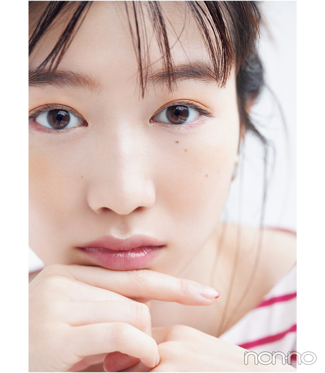 岡本夏美のあか抜けアイラインモデルカット1−5