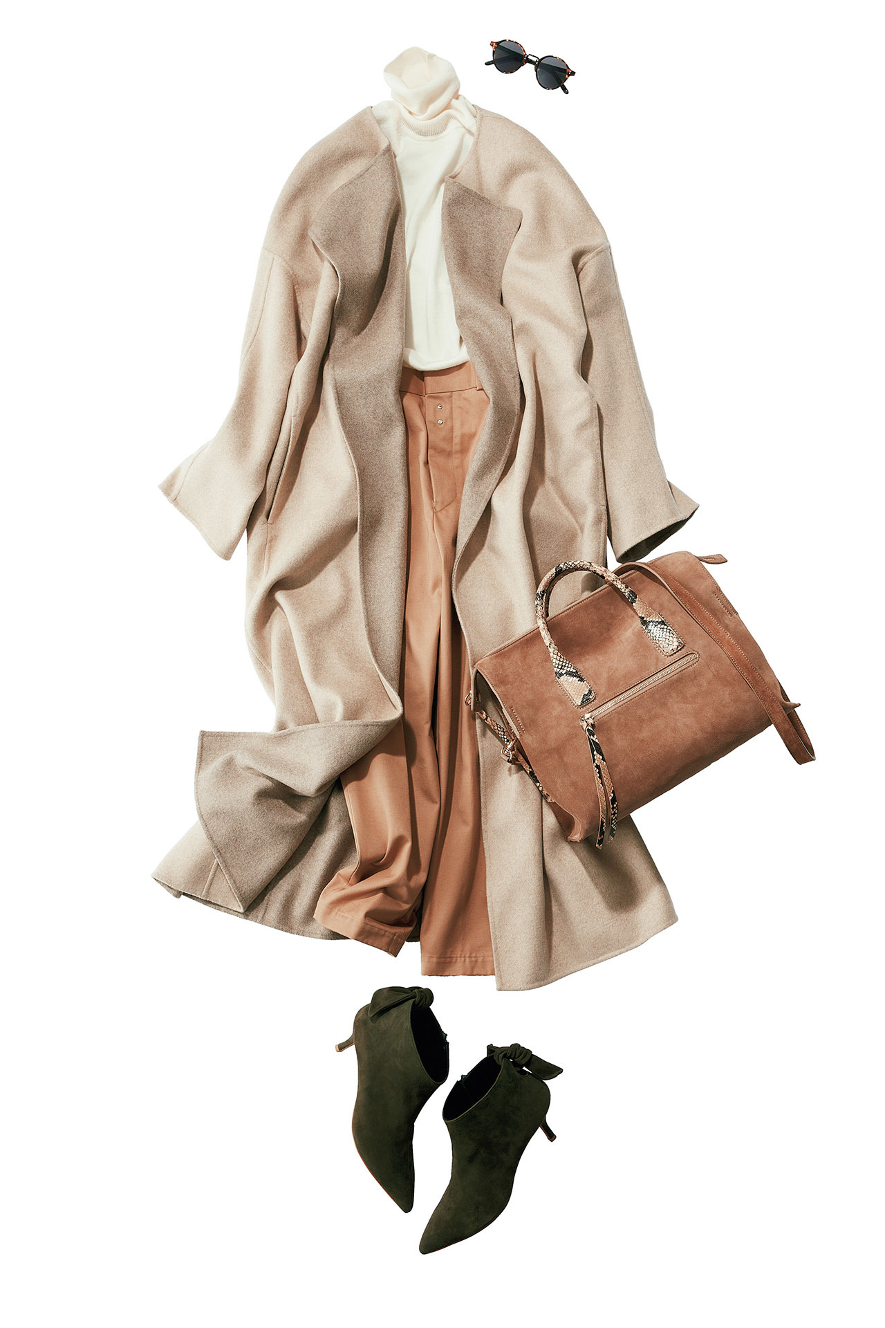 上品素材が印象を刷新 レディなスエード 五選 Web Eclat 50代女性のためのファッション ビューティ ライフスタイル最新情報