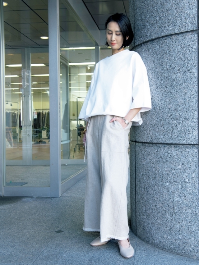 YLÈVE(イレーヴ)プレス 岡本優美子さん/身長165cm