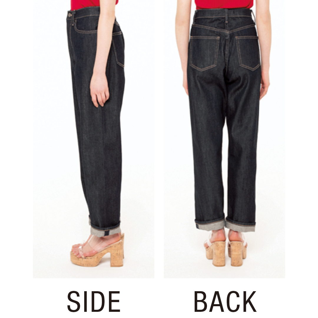 体型コンプレックス解決デニム 背が低い女子 脚が短い女子のための名品はコレ Non No Web ファッション 美容 モデル情報を毎日お届け