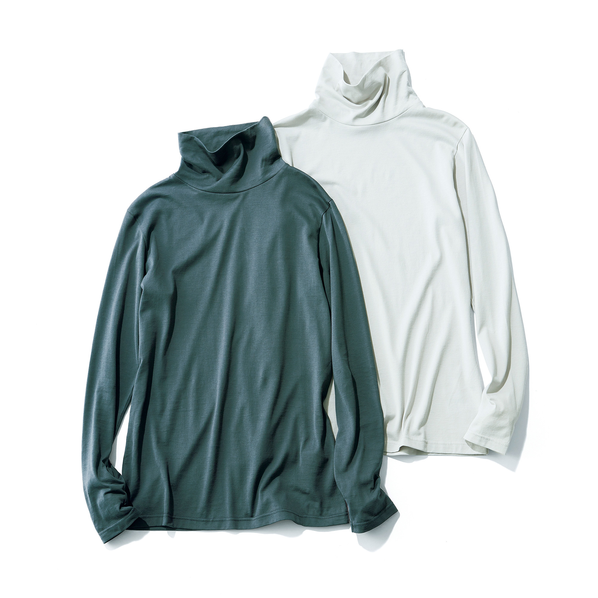 SUNSPEL×éclat タートルネックカットソー