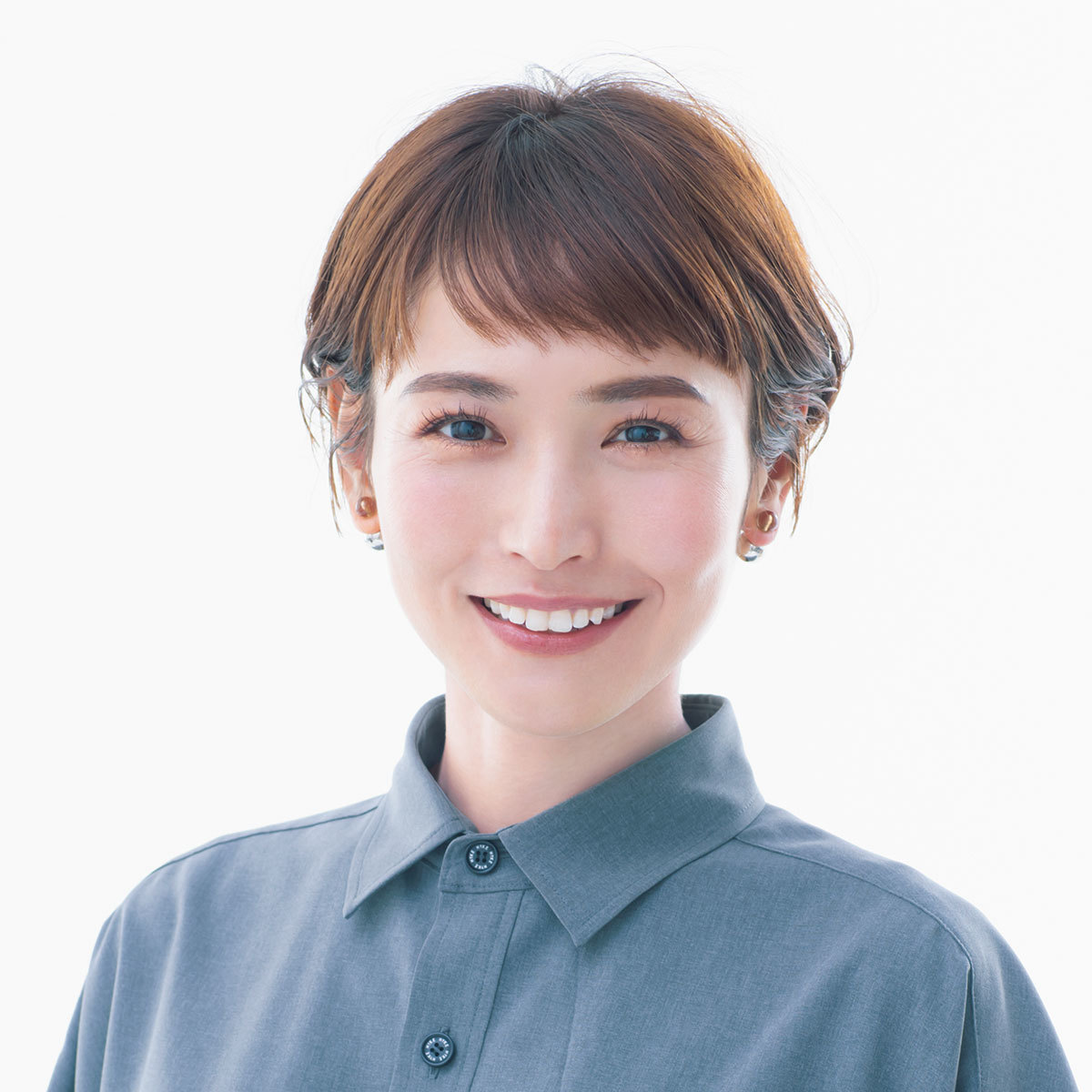 40代に似合う髪型 ショートヘアスタイル人気ランキング6位
