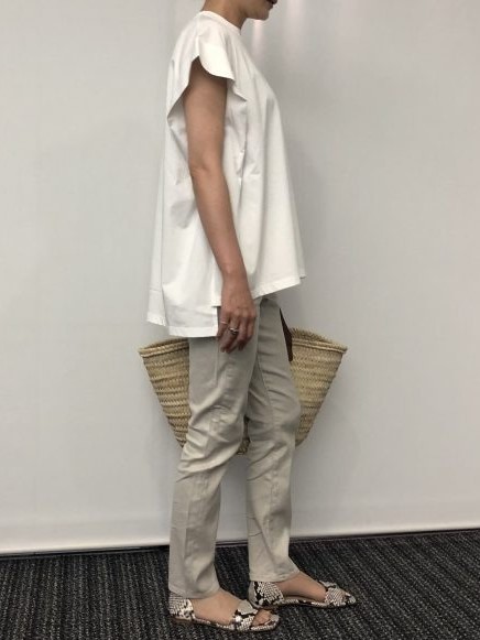 身長別バイヤーが着比べ!RED CARD×eclat「Anniversary(麻混タイプ)」_1_5