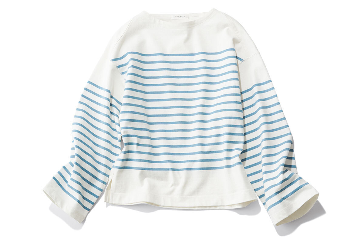 MACPHEE ボーダーカットソー