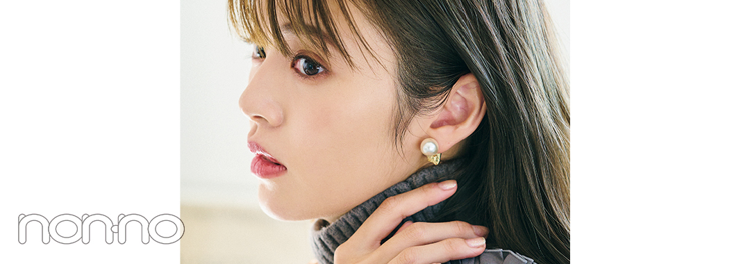 ノンノモデルの冬私服-鈴木ゆうかのモデルカット1-2