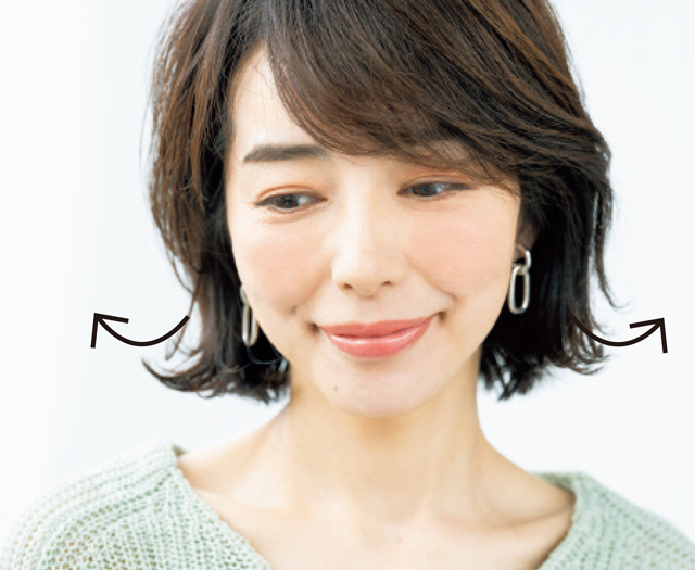 顔やせ悩みを解消する外ハネボブのPoint