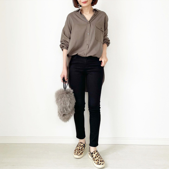 アメリカンホリックで見つけた 大人トップス Tomomiyuコーデ ファッション誌marisol マリソル Online 40代をもっとキレイに 女っぷり上々