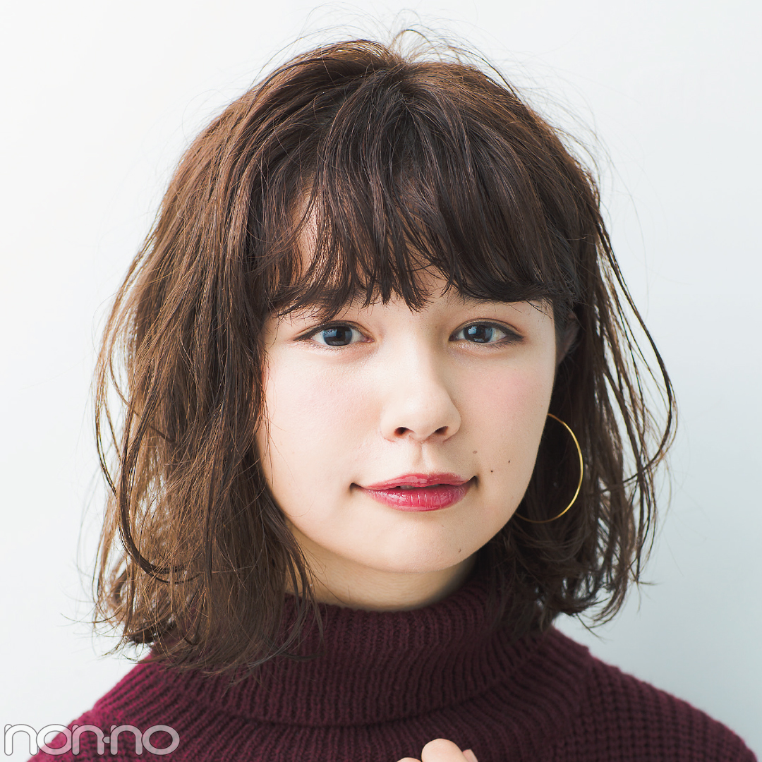 ベース型さんが優しげ小顔に見えるヘアカアログまとめ Non No Web ファッション 美容 モデル情報を毎日お届け
