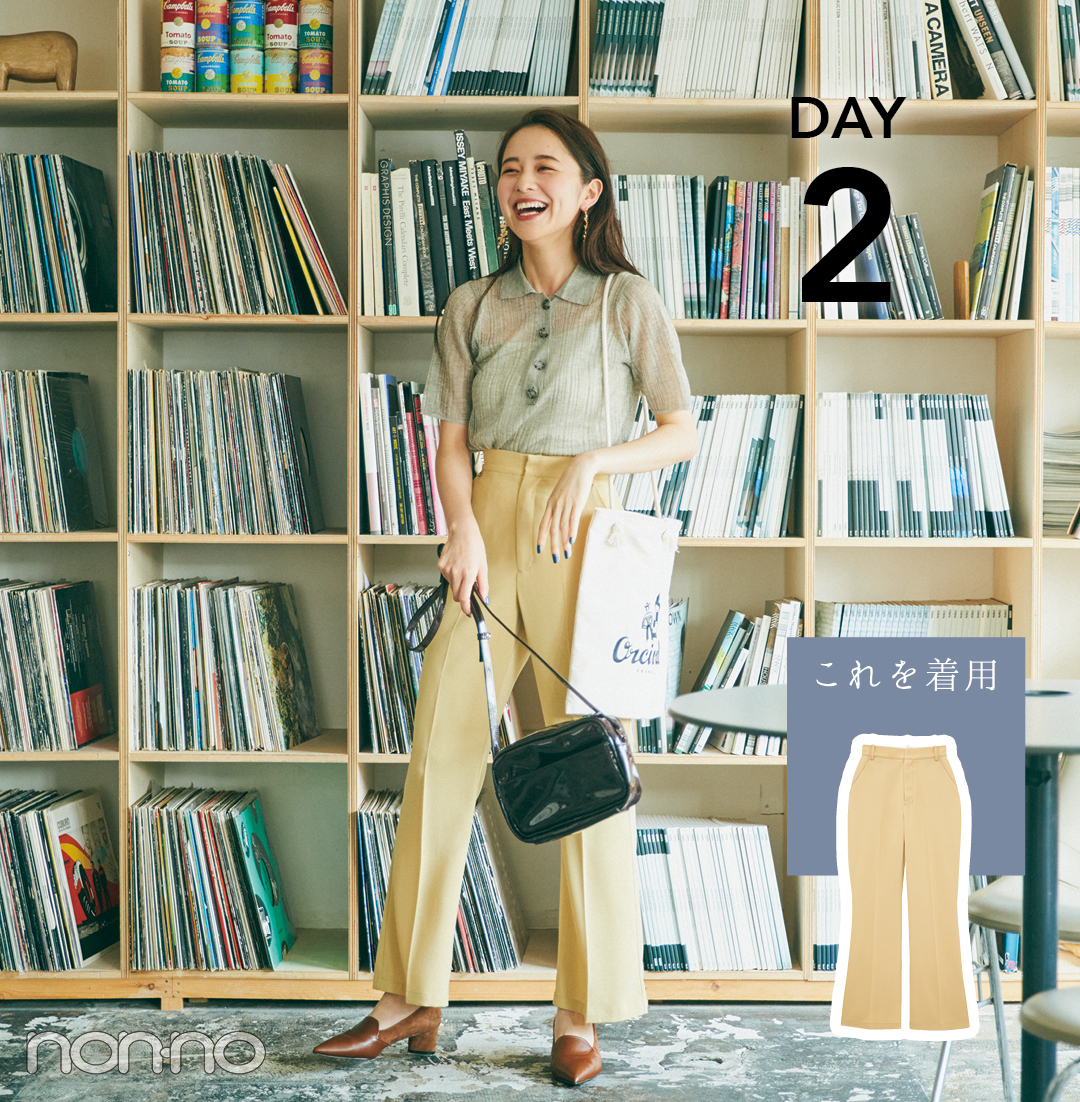 堀田真由主演♡ 上級生の「こなれカジュアル」着回し day1~5_1_9