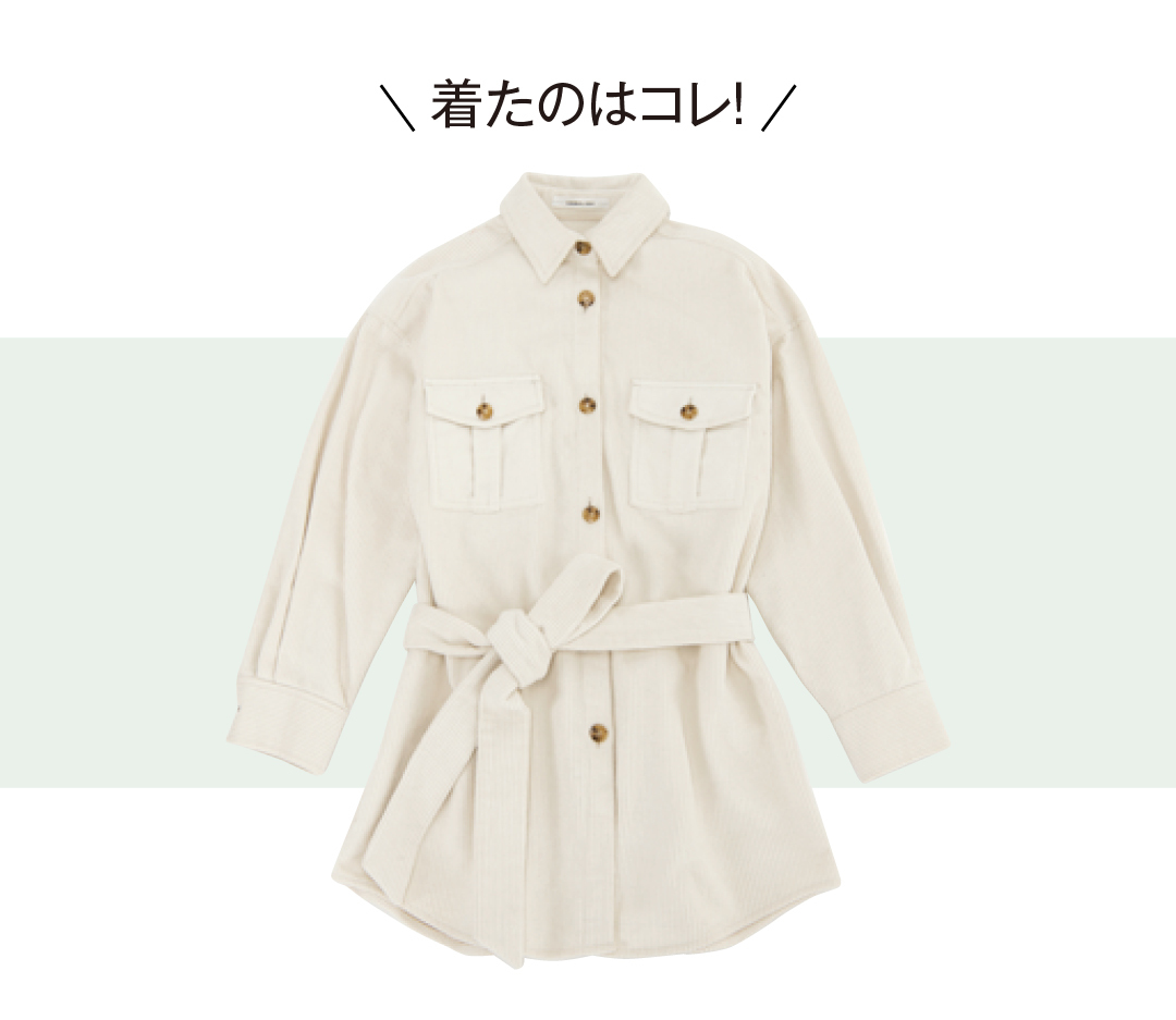 \着たのはコレ!/