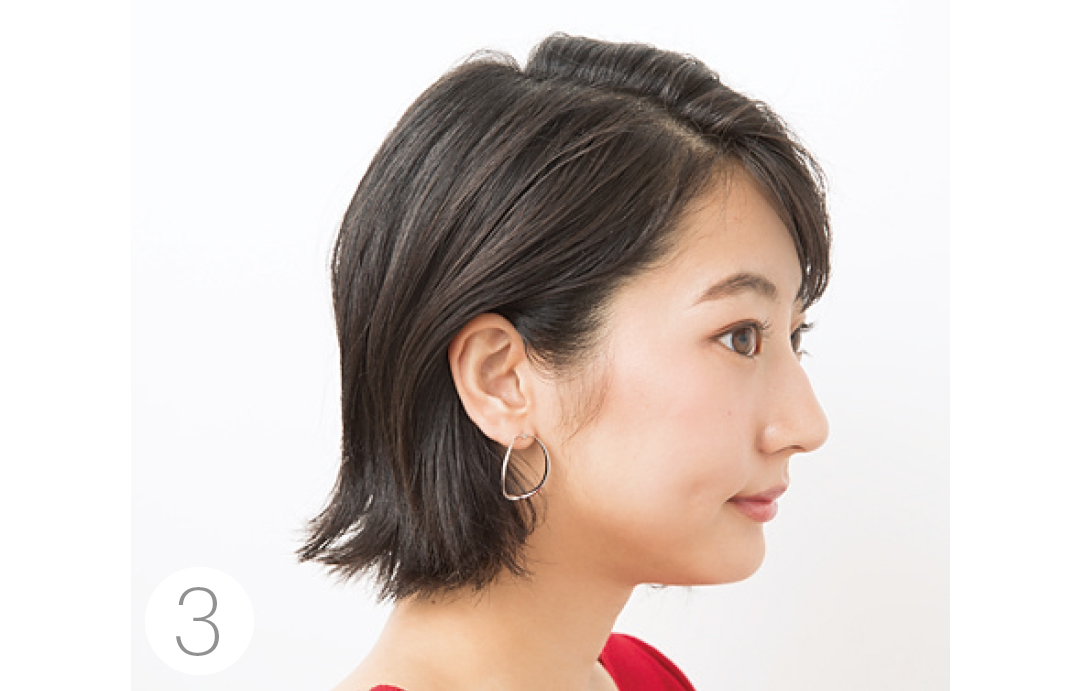 キャップの日のヘアアレンジ★ミディアム以上&ボブのモテヘアはこれ!【夏美容の100のアンサー!】_1_10