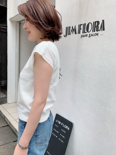 今回も、福岡の美容室【JIM FLORA】さん。