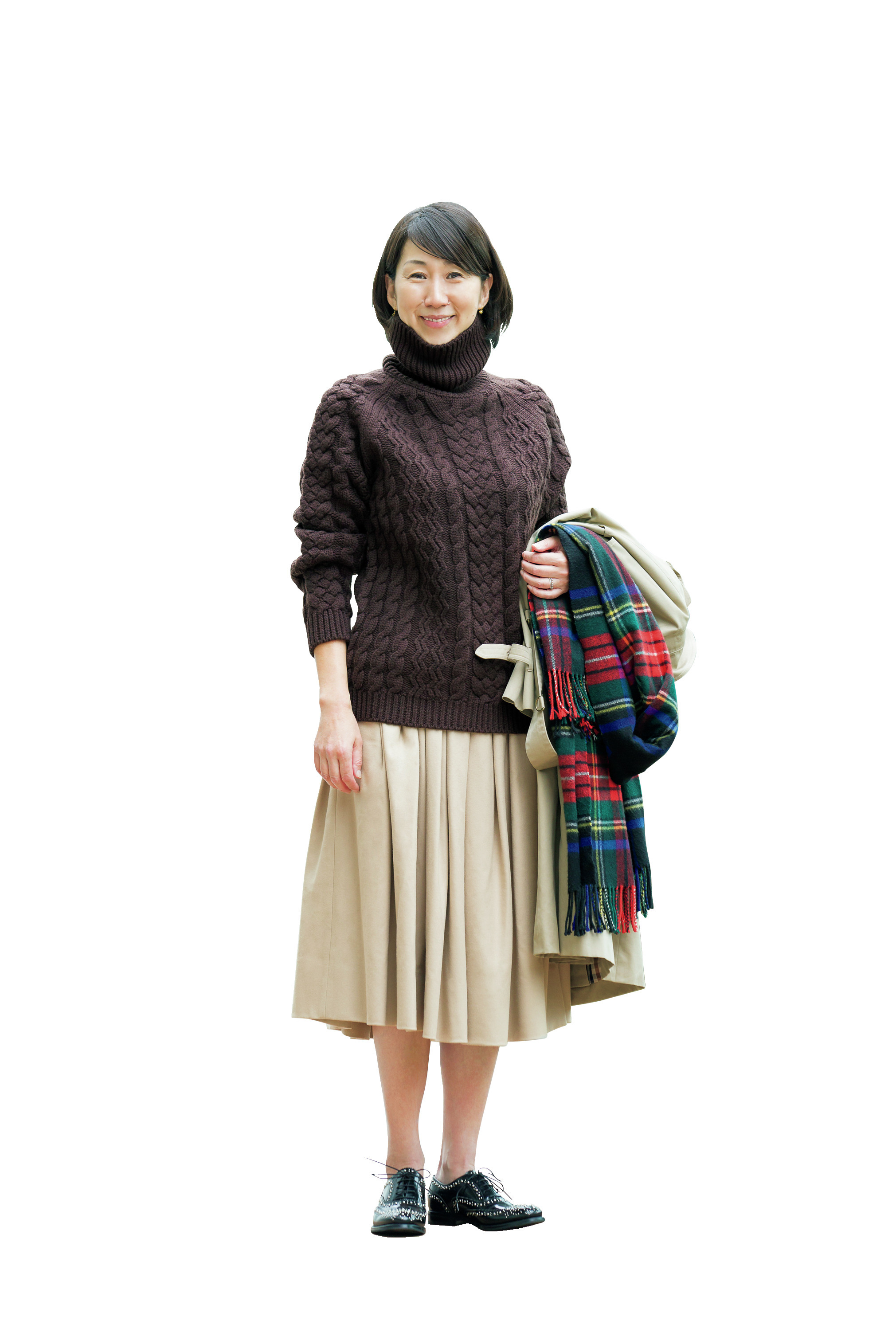 3ページ目 身長別 今季らしい普段着を素敵に見せる バランス感覚 五選 Web Eclat 50代女性 のためのファッション ビューティ ライフスタイル最新情報