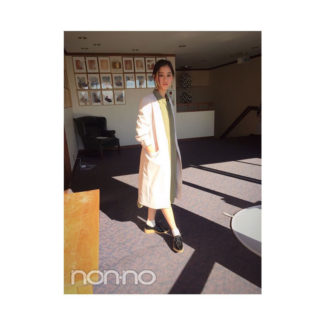 毎日コーデ★新木優子の大人可愛い「シャツワンピ」スタイル _1_1