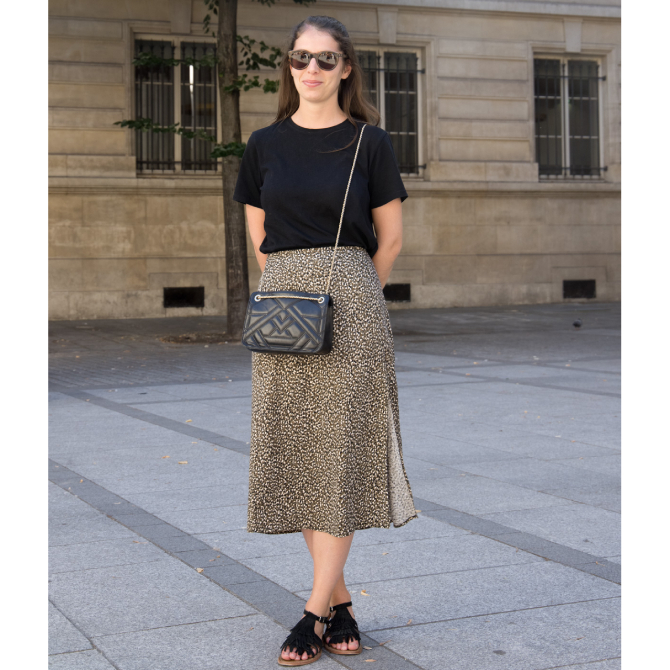 海外snap 22夏 パリ編 クールで洗練された印象に 夏の ブラック スタイル決定版 ファッション誌marisol マリソル 40代をもっとキレイに 女っぷり上々