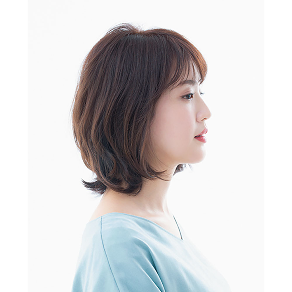 横から見た人気ボブヘアスタイル3位の髪型