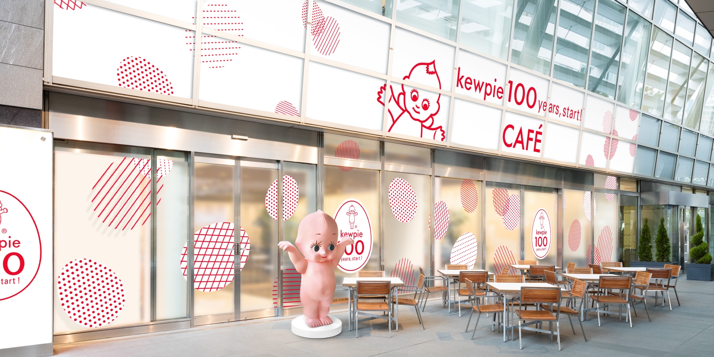 絶品マヨプリンも♡ キユーピー創業100周年を記念した、期間限定カフェが六本木ヒルズにオープン!_1_1