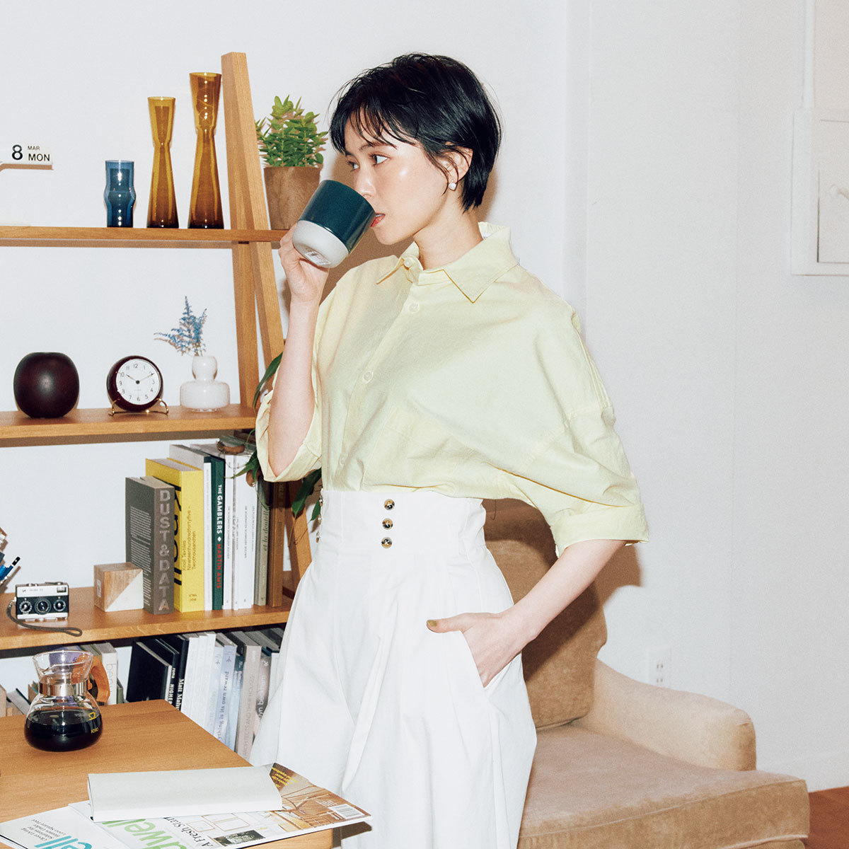 リモートトップス「シトラスカラーシャツ」1