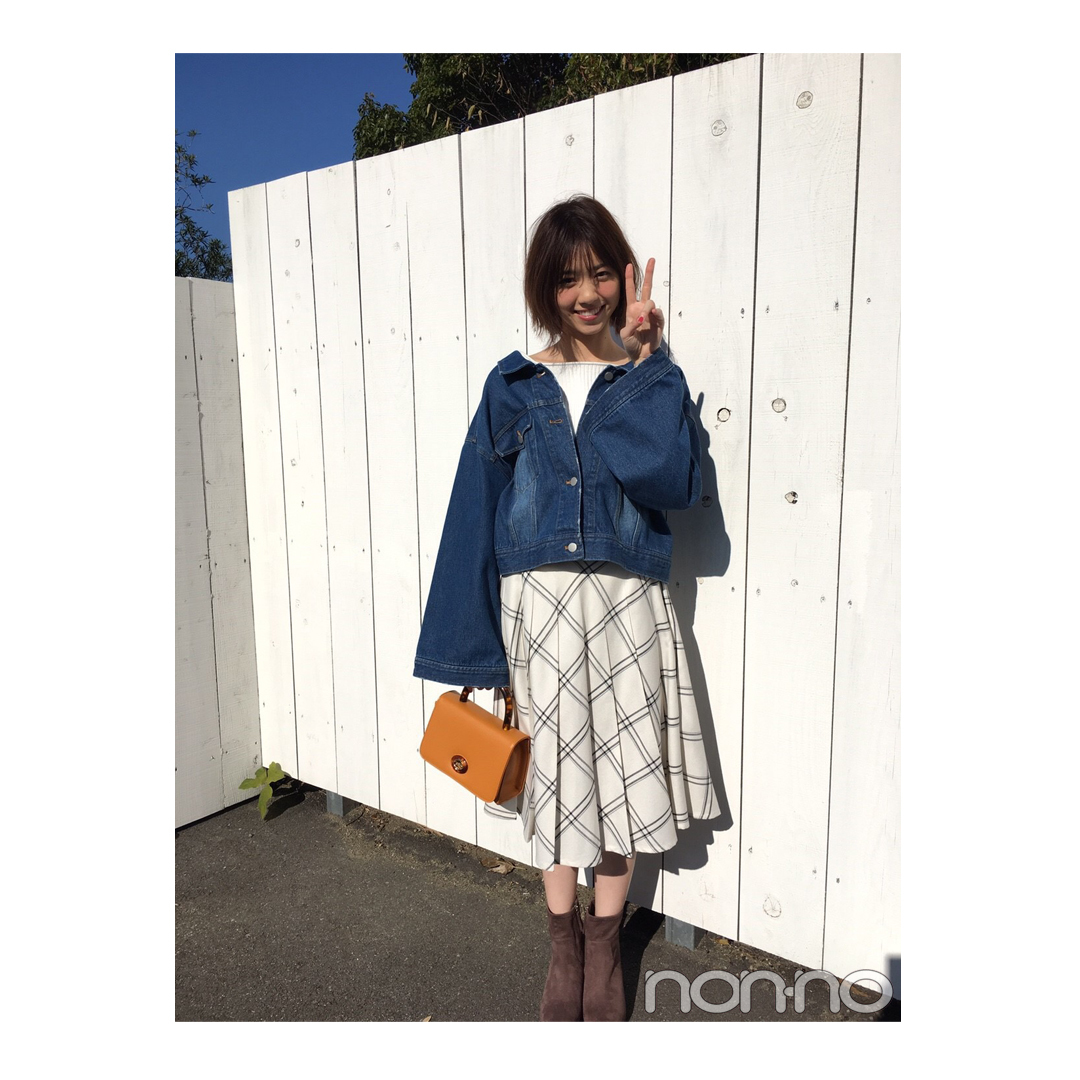 西野七瀬のビッグGジャンスタイルが可愛すぎる!【毎日コーデ】_1_1
