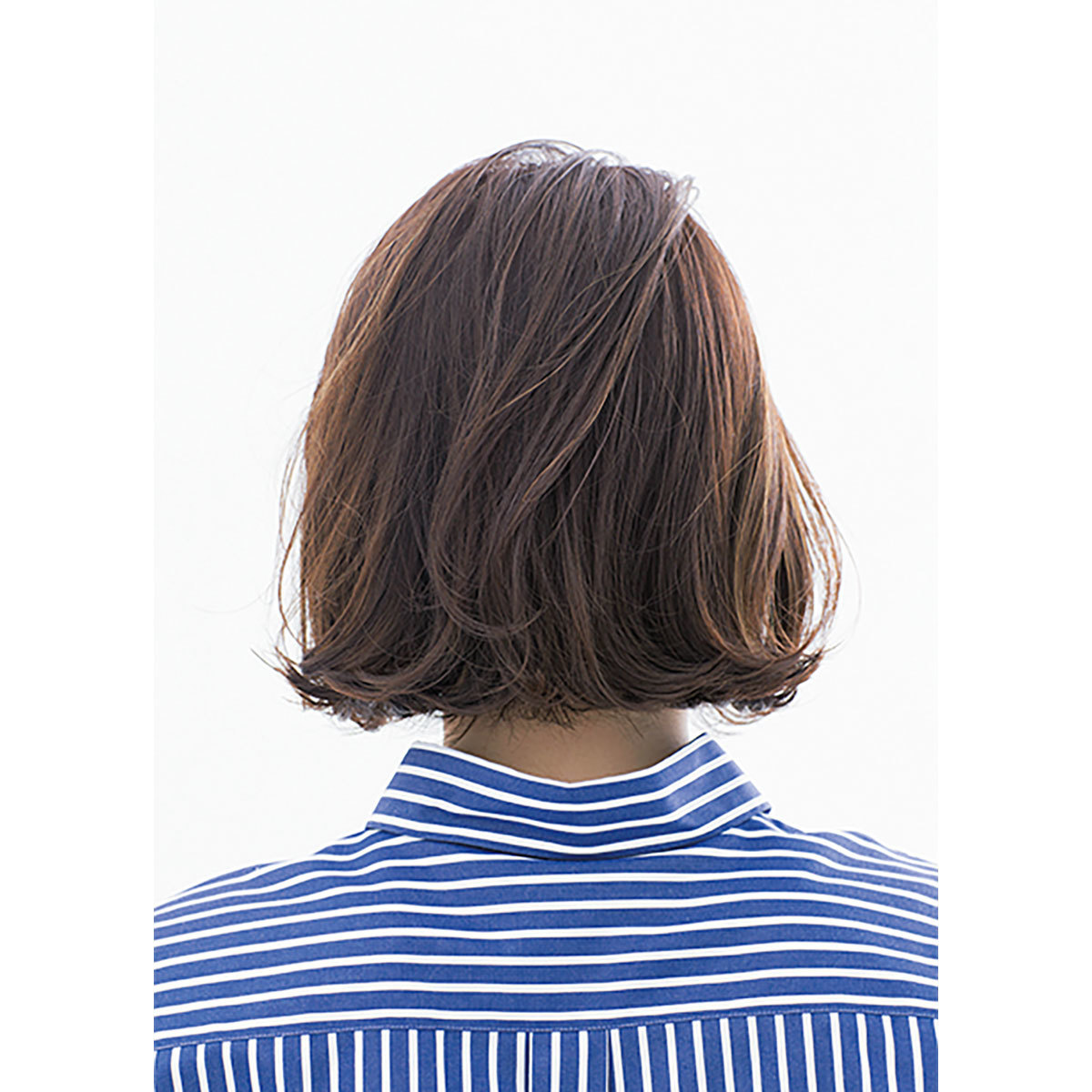 後ろから見た人気ボブヘアスタイル3位の髪型