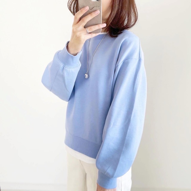 春色ブルースウェット GU プチプラ