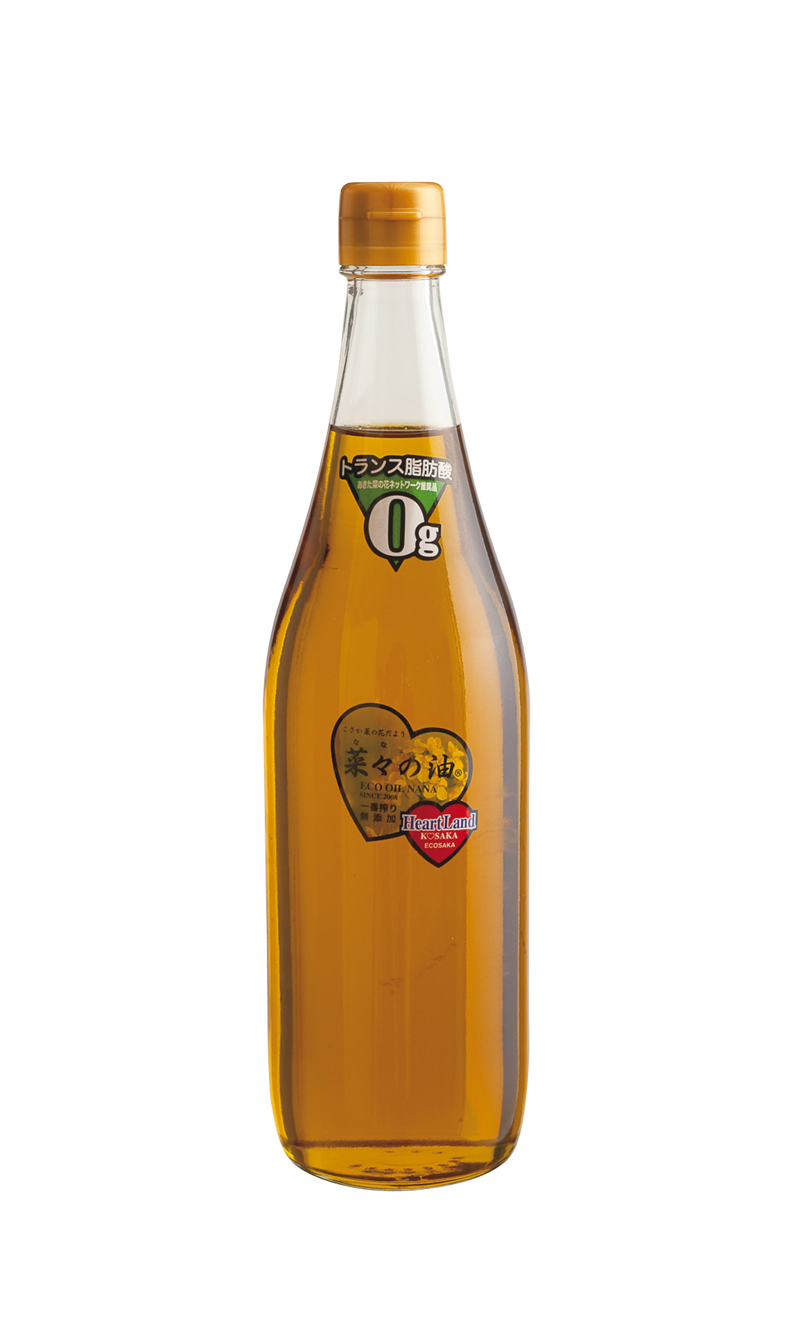 一番絞りの菜種油 エコサカの「菜々の油」_1_1