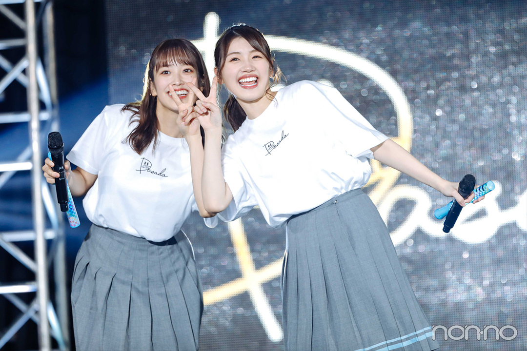 佐々木美玲(日向坂46)「日向坂46×DASADA LIVE&FASHION SHOW」ステージ