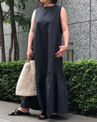 N.O.R.C ティアードヘムワンピース ¥14,500