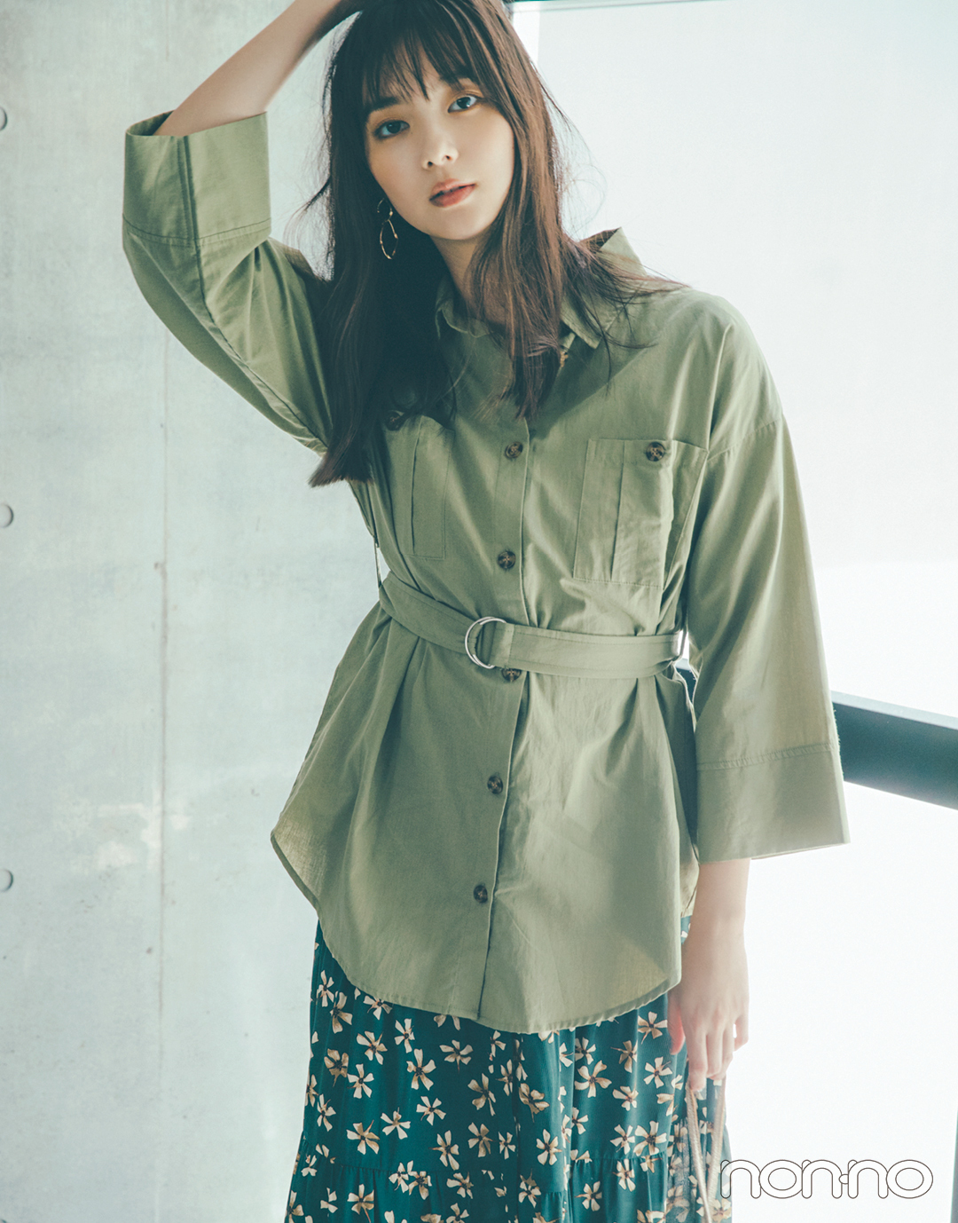 2019秋冬トレンド★ 新川優愛の秋シャツコーデ4変化!_1_4