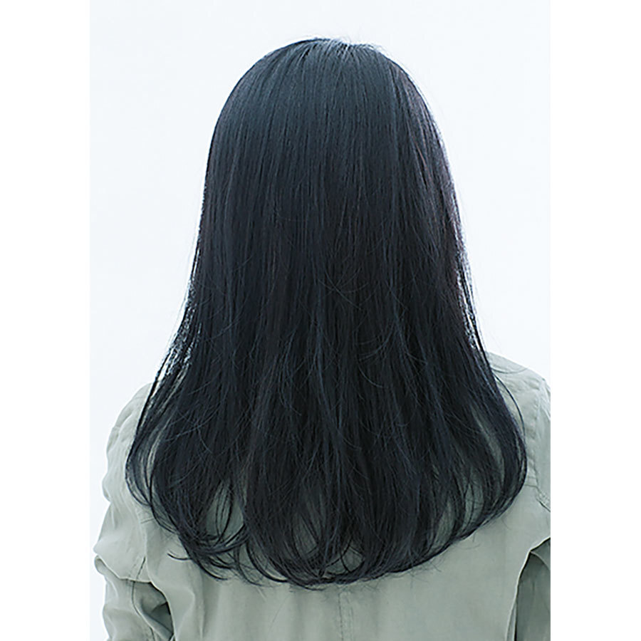 後ろから見た人気ロングヘアスタイル6位