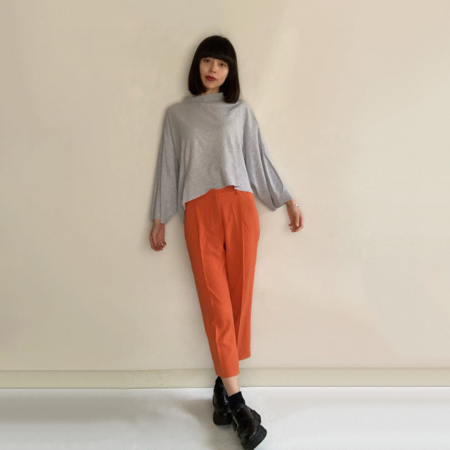 トップス:vintage 靴:asos