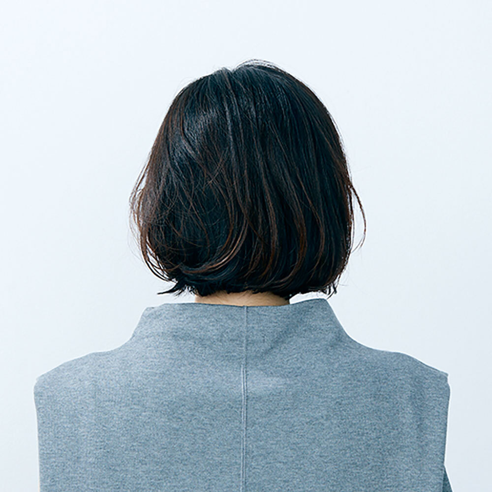 後ろから見た人気ボブヘアスタイル10位の髪型