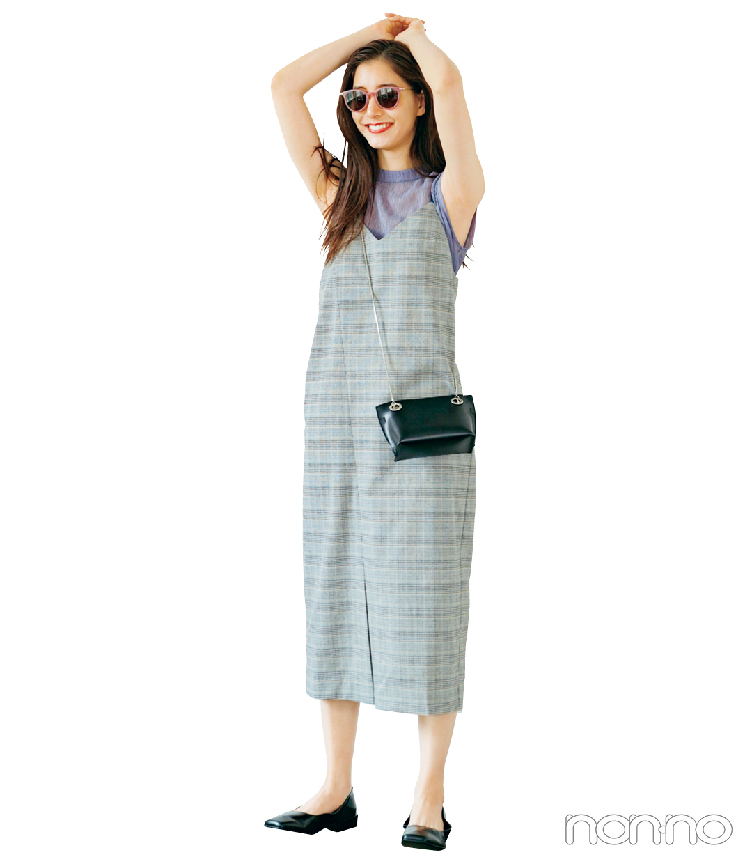 新木優子×新しいこと始まる秋服。「キャミワンピは旬度高めに着こなし」_1_4
