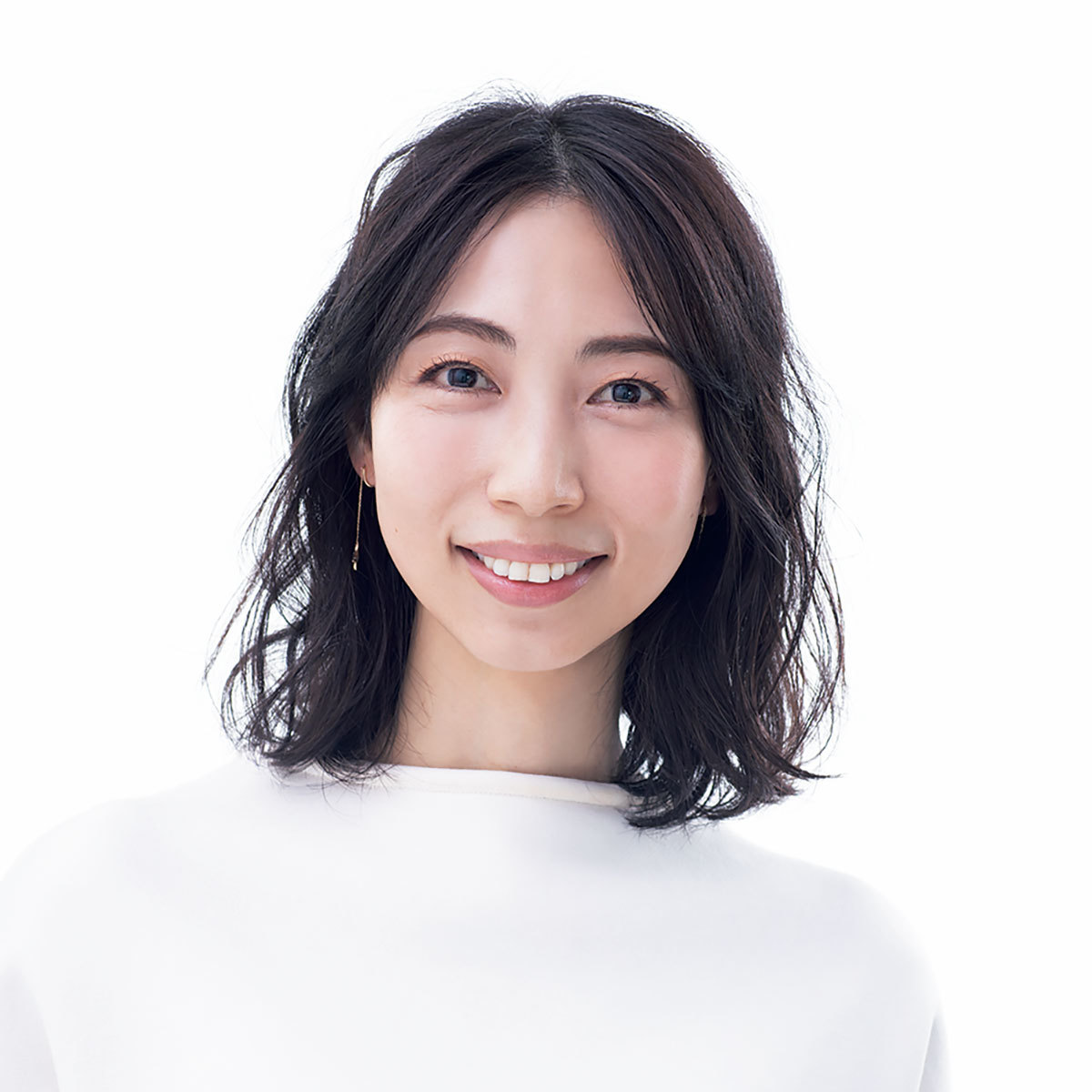前髪をスタイリング2