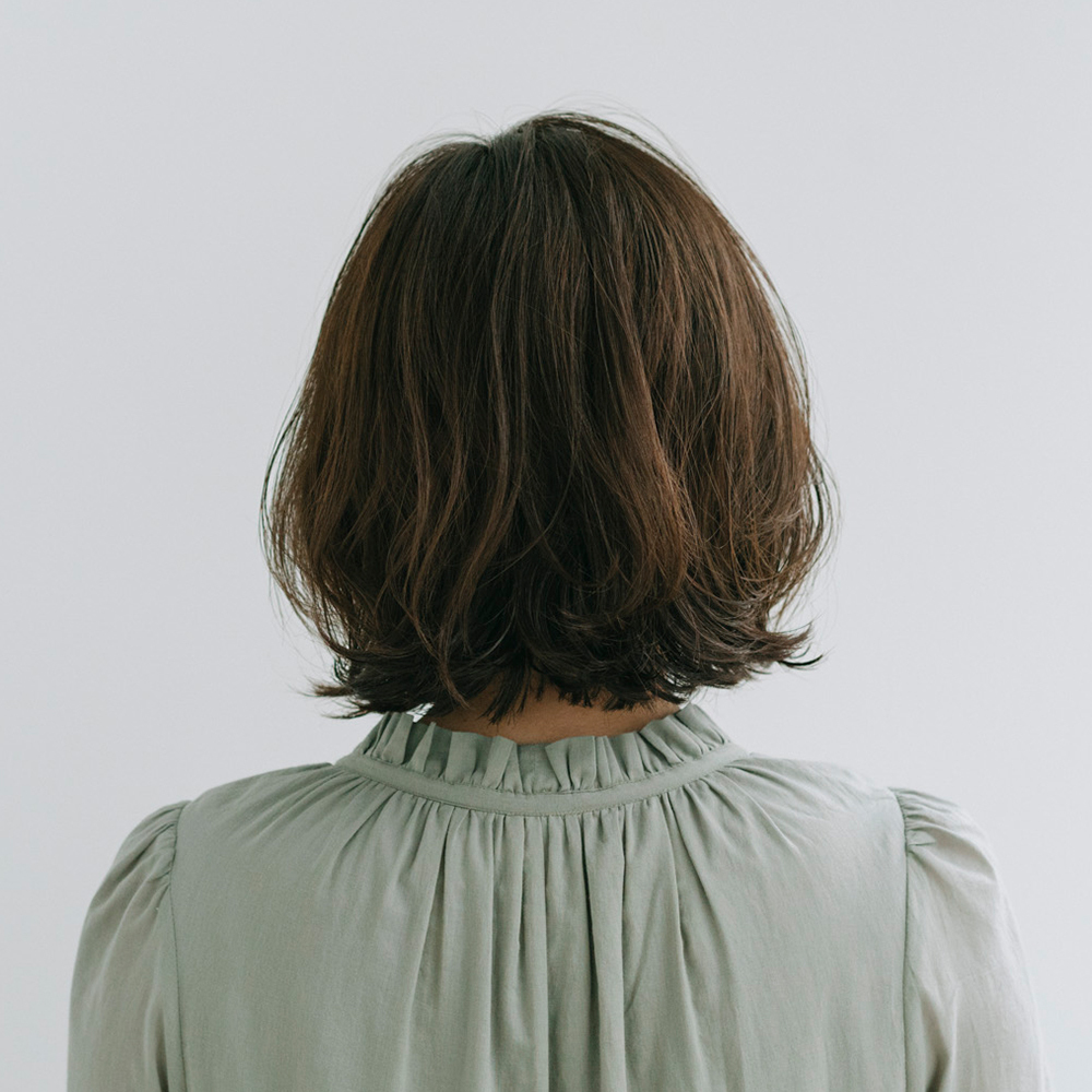 後ろから見た人気ボブヘアスタイル3位の髪型