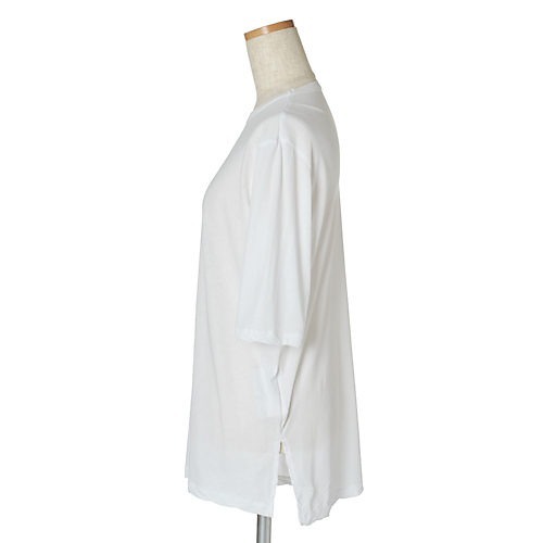 éclat premium認定 大人のエッセンシャルアイテム「FIRO BIANCO UNO」のハイブリッドラマTシャツ_1_2