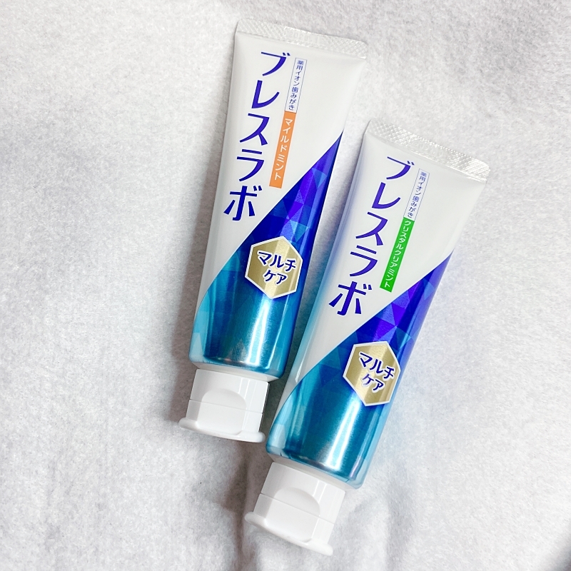 第一三共ヘルスケアのブレスラボは口臭も歯周予防ケアもできる。写真はベーシックなマルチケアタイプ