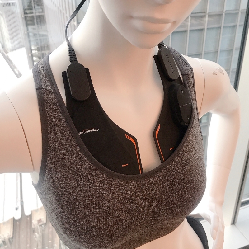 チェストフィットの装着イメージ