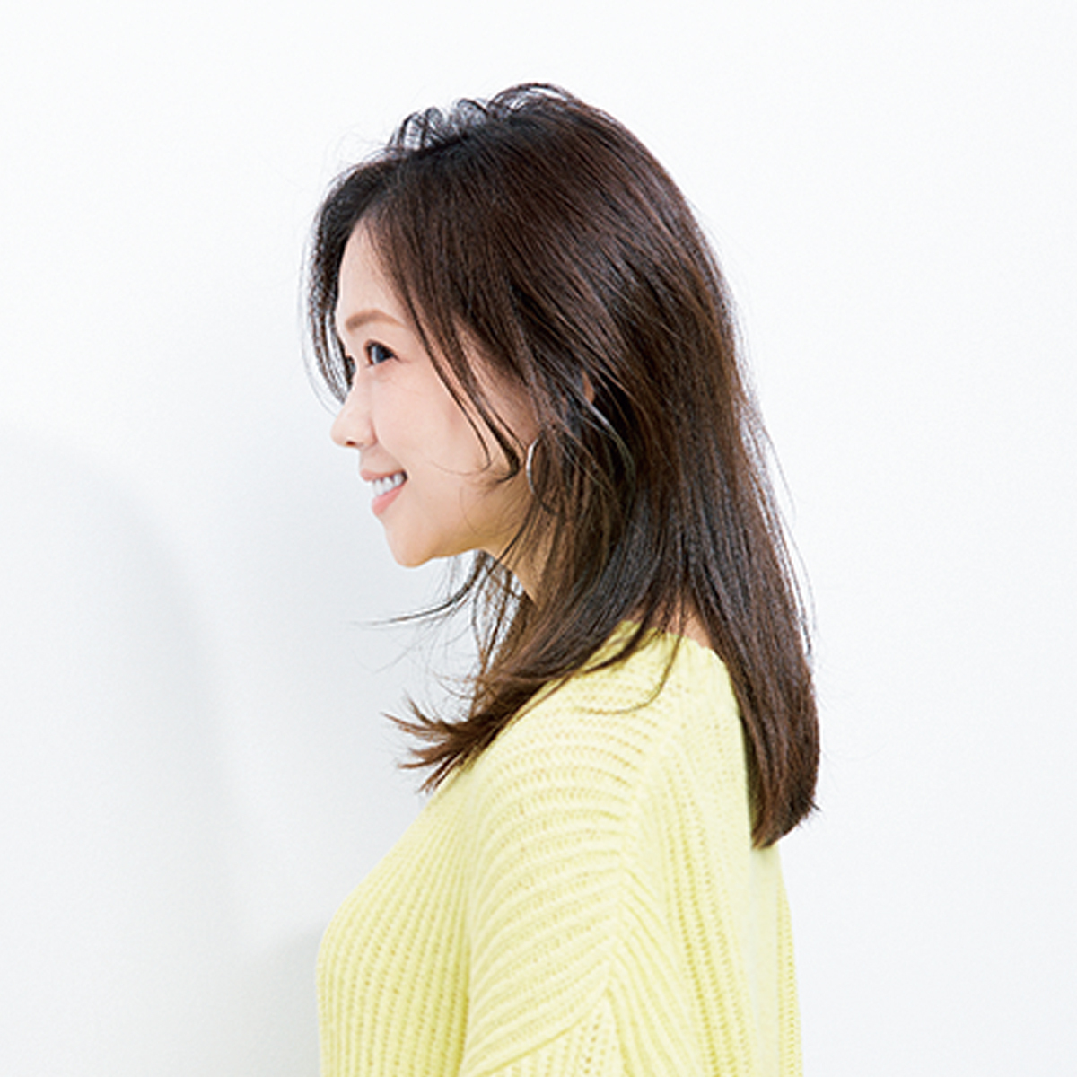 横から見た 人気ヘアスタイル9位の髪型