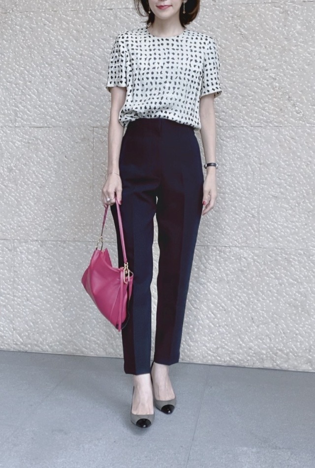 『ZARA』ハイウエストパンツ