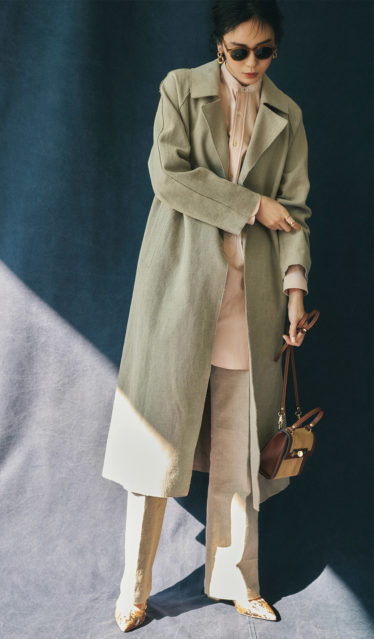 SPRING COAT × PANTS